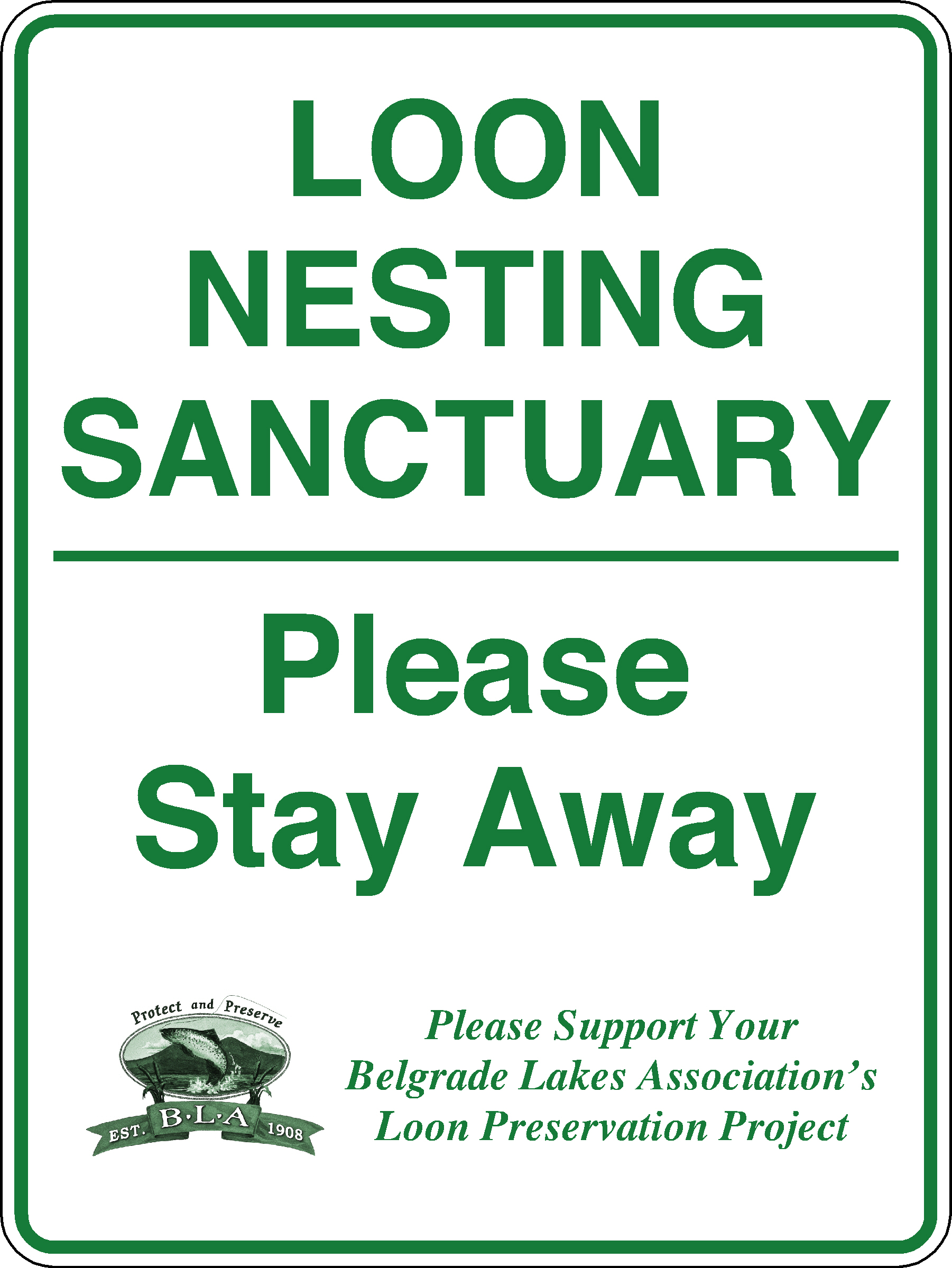 Loon Sign
